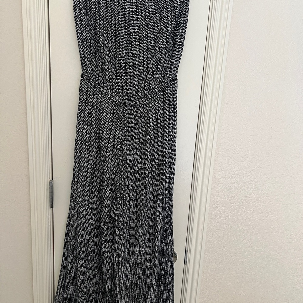 Blue Life Black & White Knit Jumpsuit